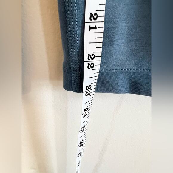 Lululemon Softstreme High Rise Straight Leg Crop utility blue athletic summer 4 - Picture 8 of 15